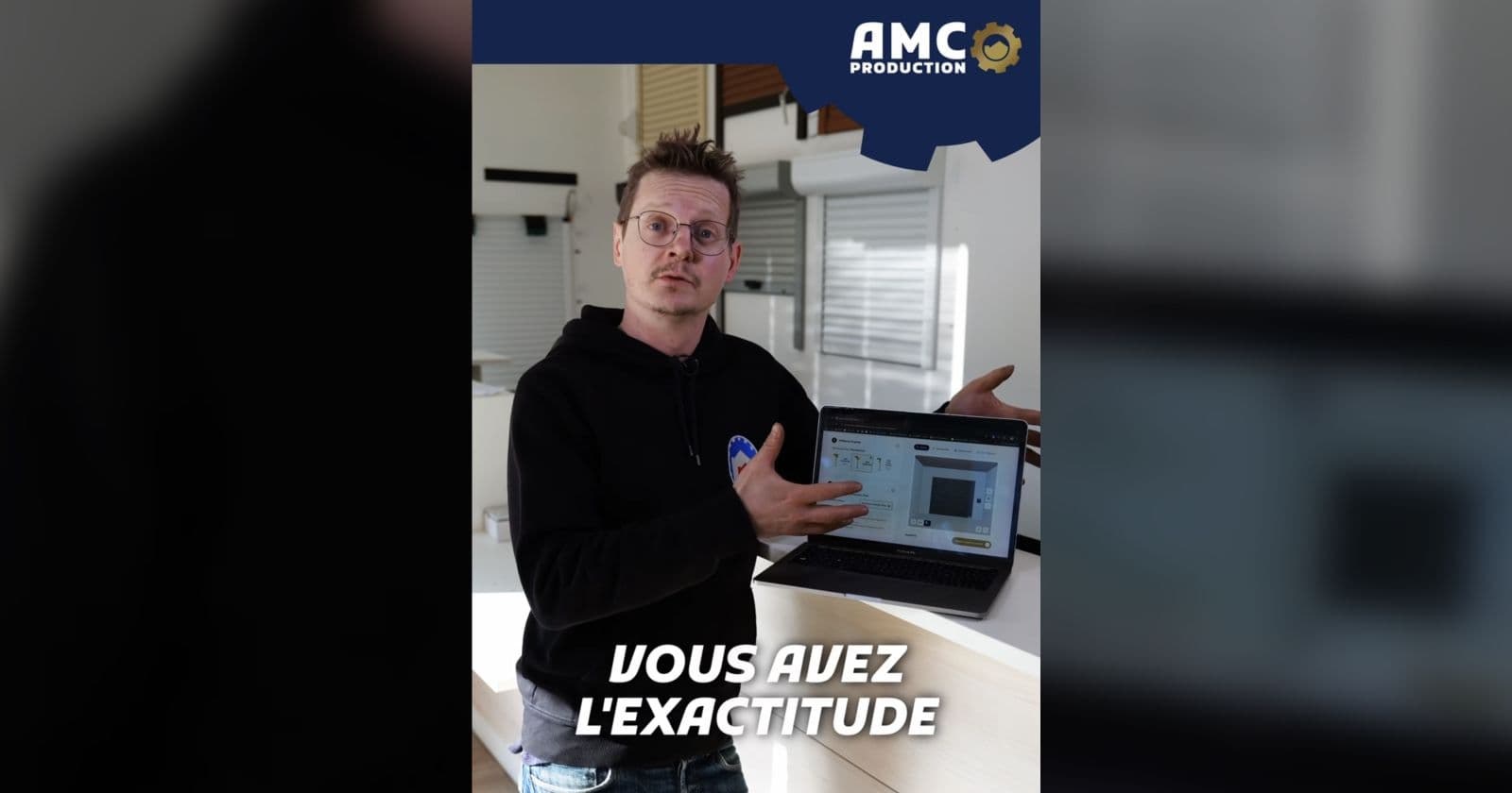 Le configurateur 3D de volet roulant d'AMC Production